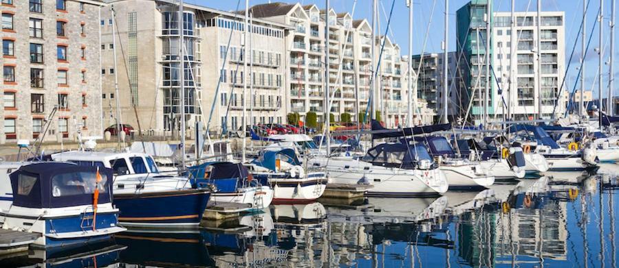 Ocean Crescent Plymouth City Centre Penthouse Level Apartment Exterior photo
